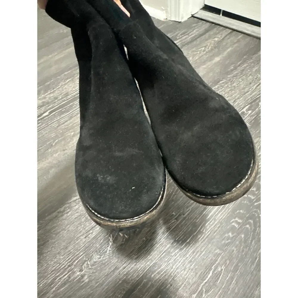 Paul Green‎ Obermat Etch Leder Booties Black Size US 8.5